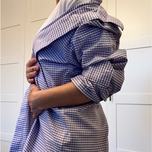 Purple button-down shirt. New. - Picture 2 of 6